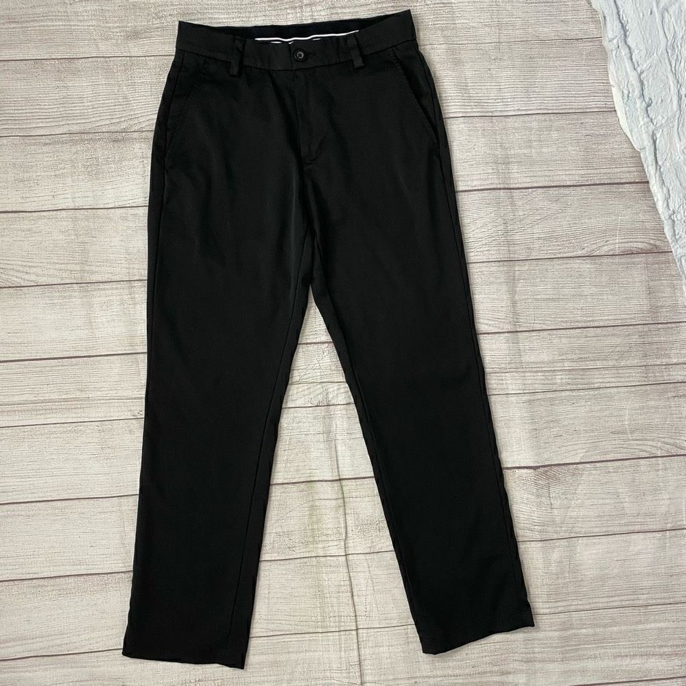 Amazon essentials men 28x30 golf or casual straight leg pants lightweight black